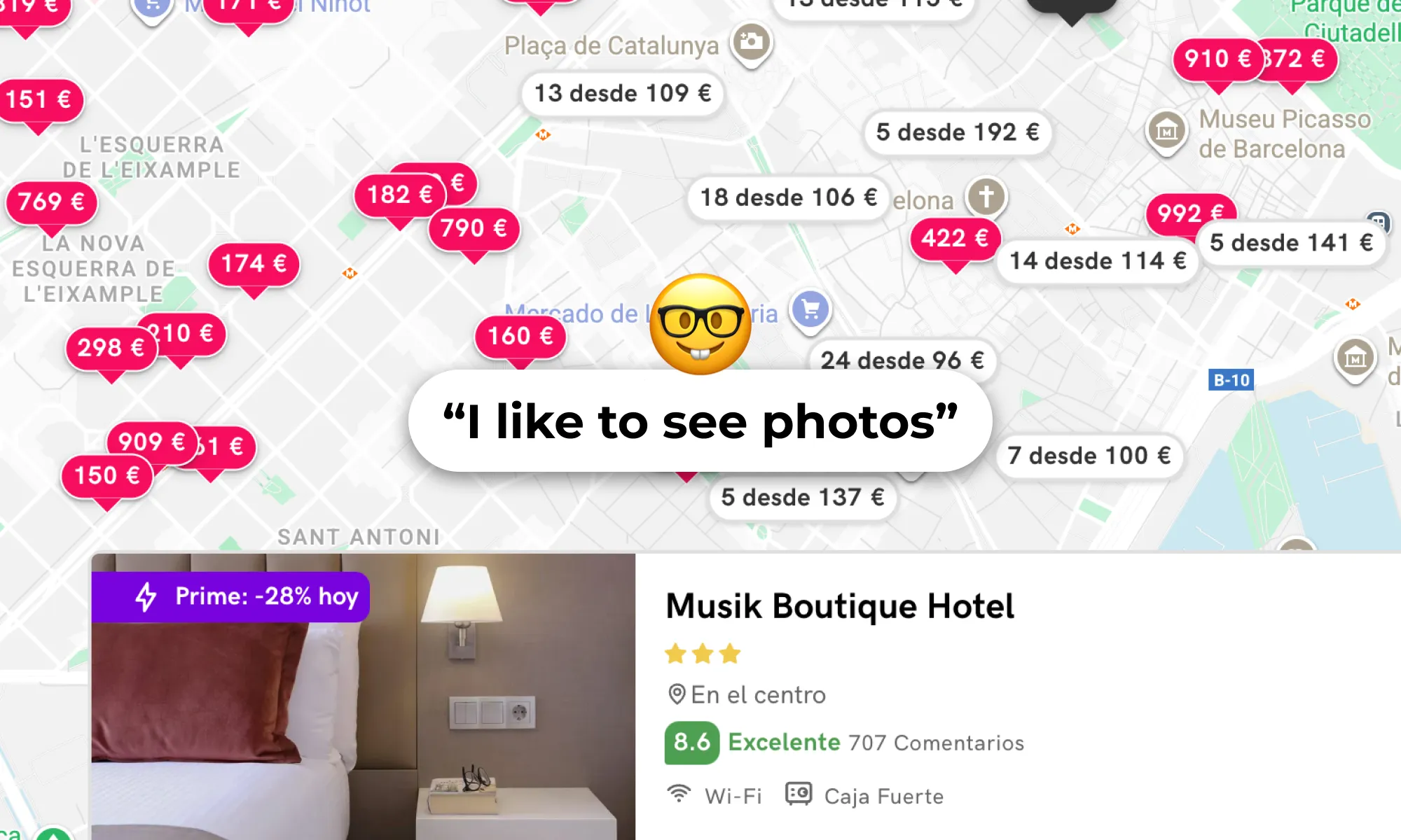 Map satellite visualization